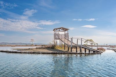 Lagune du parc national de Karavasta - Albanie