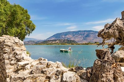 Lac Butrint en Albanie