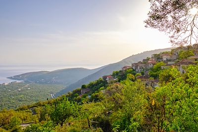 Village de Qeparo - Comté de Vlore - Albanie