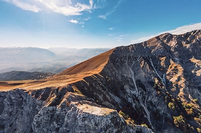 Massif montagneux vers Gjirokaster - Albanie