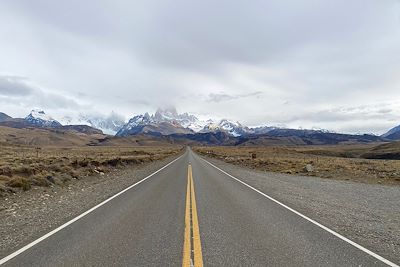 Vue sur le Fitz Roy - El-Chalten - Patagonie - Argentine 