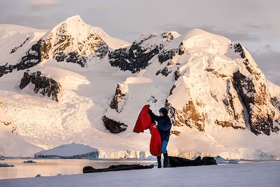 Bivouac en Antarctique