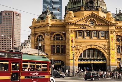 Gare de Flinders Street - Melbourne - Australie