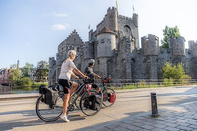 La Flandre à vélo - Gand  - Belgique