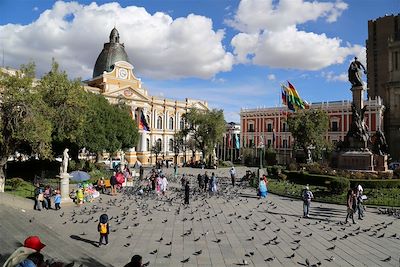 Plaza Murillo - La Paz - Bolivie