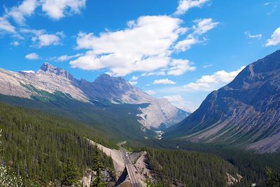 Route des glaciers - Banff - Ouest Canada