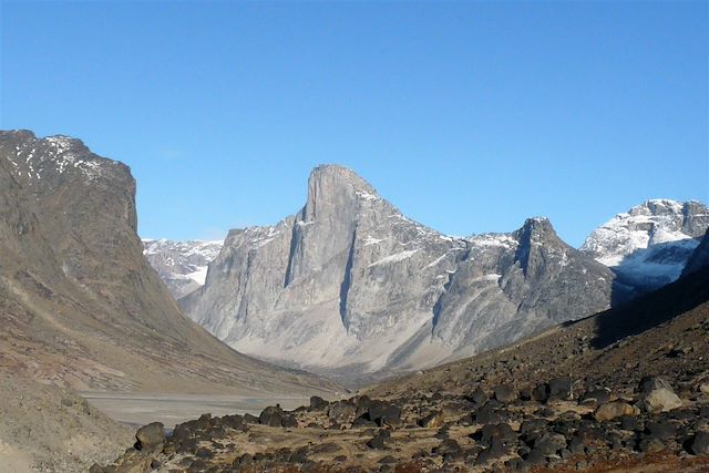 Voyage Baffin, Traversée de la cordillère Arctique