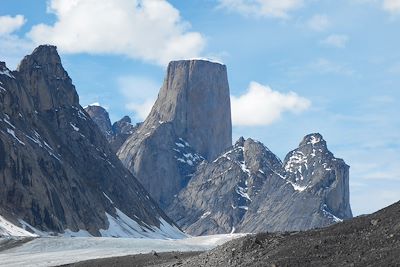 Mont Asgard - Parc national d'Auyuittuq - Ile de Baffin - Canada