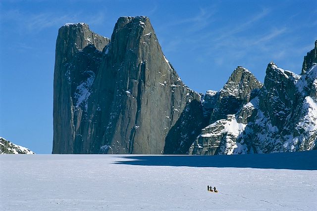 Voyage Baffin, Traversée de la cordillère Arctique