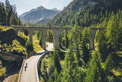 VTT - Col de l'Albula - Suisse