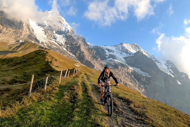 Voyage Lacs et cimes de l'Oberland en VTT 