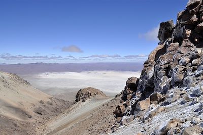 Sommet du volcan Iruputunco - Bolivie