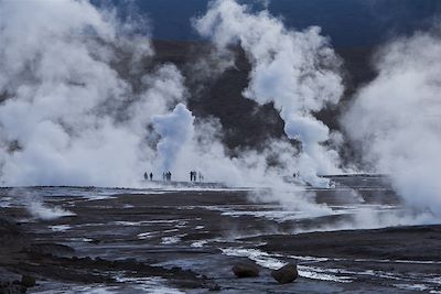 Fumerolles des Geysers du Tatio - Chili