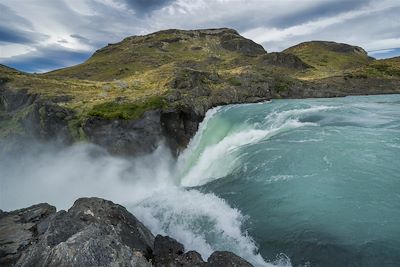 Pudeto - Salto Grande - Parc national Torres del Paine - Patagonie - Chili