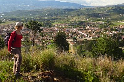 La ville de Villa de Leyva - Colombie