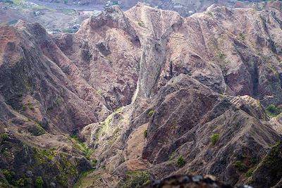 Sur la route de la Corda - Santo Antao - Cap Vert