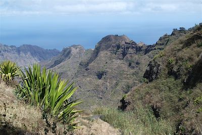 Paysage montagneux - Cap-Vert