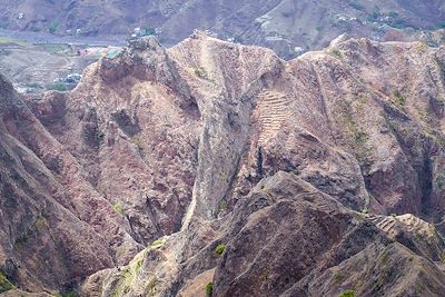 Sur la route de la Corda - Santo Antao - Cap Vert