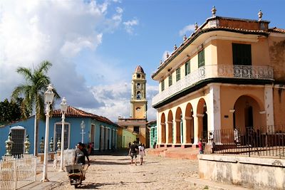 La Place Mayor à Trinidad - Cuba