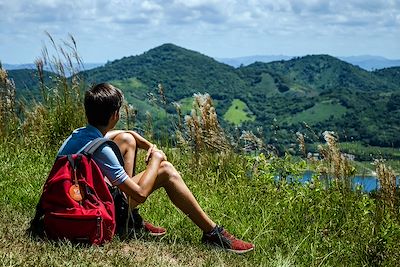 Enfant - Sentier Loma Atalaya - El Salto del Hanabilla - Cuba