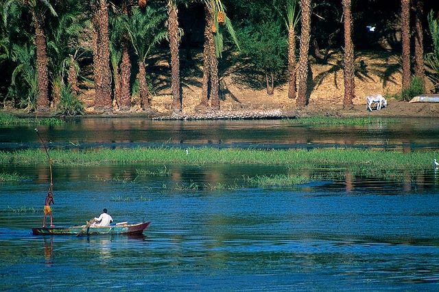 Voyage En felouque, le long du Nil