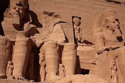 Grand temple d'Abou Simbel - Egypte