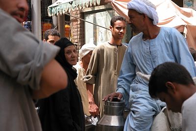 Scène de vie au Caire