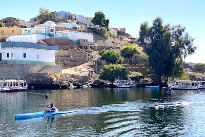 Kayak sur le Nil - Egypte 