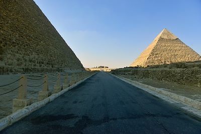 Plateau de Gizeh au Caire -  Egypte