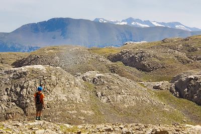 Vue sur les Pyrénées Centrales - Espagne