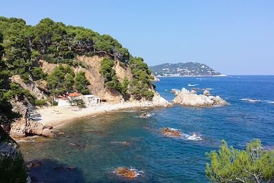 Crique vers Calella - Costa Brava - Espagne