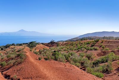 Vue sur Tenerife - La Gomera - Canaries - Espagne