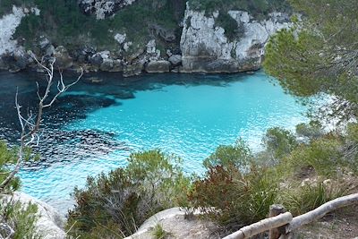 Crique sur l'île de Minorque - Espagne