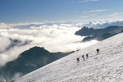 Sur le glacier de l'Aneto - Aragon - Espagne