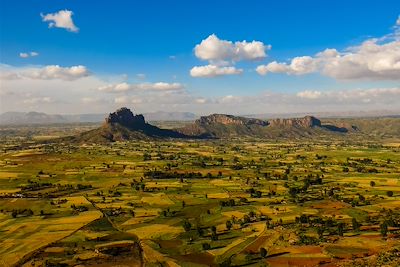 Massif du Gheralta dans la Région du Tigré - Ethiopie