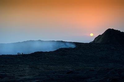 Cratère - Volcan Erta Ale - Éthiopie