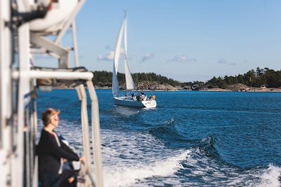 Ferry - Archipel finlandais - Finlande