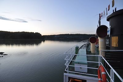 Ferry - Archipel de Turku - Archipel finlandais - Finlande