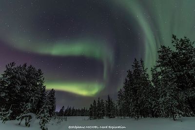 Aurores Boréales - Autour du lac Inari - Finlande