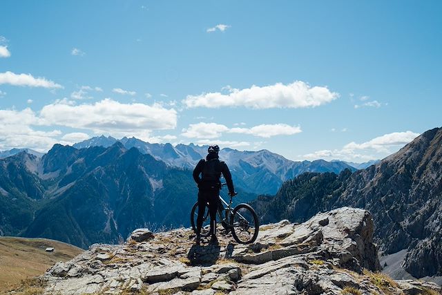 Voyage Les balcons du Queyras en VTT