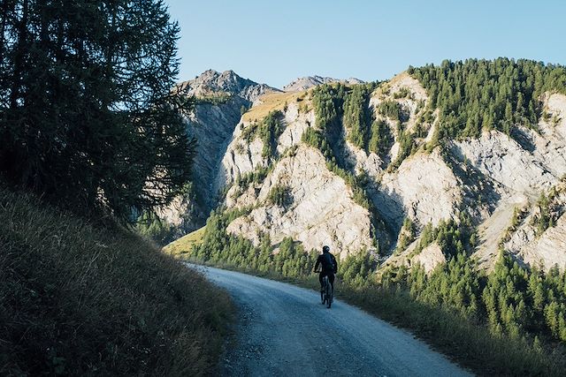 Voyage Les balcons du Queyras en VTT