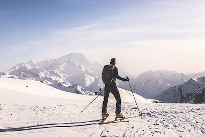 Ski plaisir dans le Beaufortain