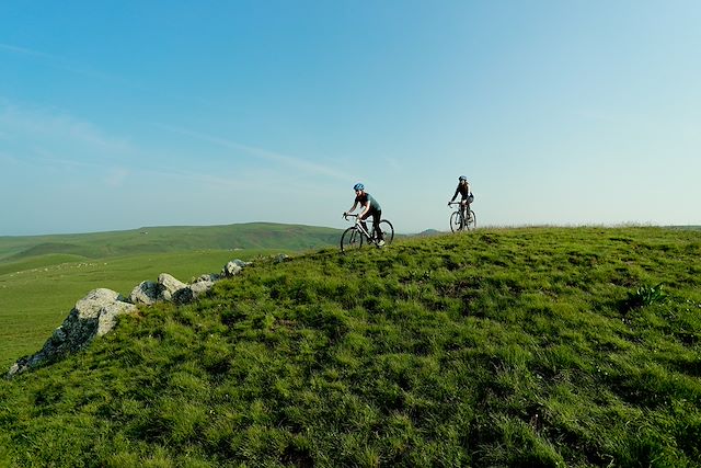 Voyage Gravel au cœur des volcans d'Auvergne