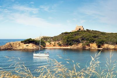 Cabotage sur l'ile d'Hyere - Provence - Côte d'azur - France