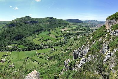 Vallée de la Dourbie - Larzac - Aveyron - France