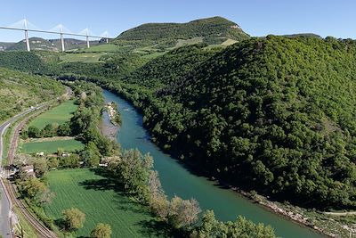 Le Tarn et le Pont de Millau - France