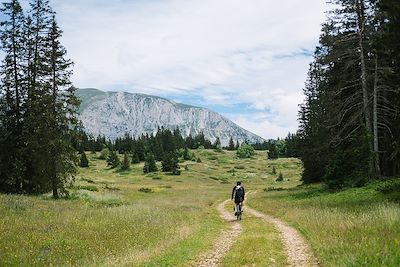 Gravel dans le Vercors - France