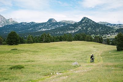 Gravel dans le Vercors - France