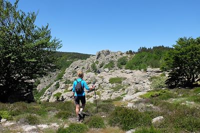 Randonnée dans le massif du Caroux - France