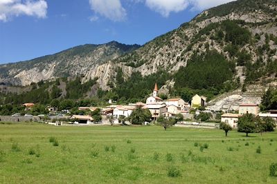 Village de Haute Bléone - France